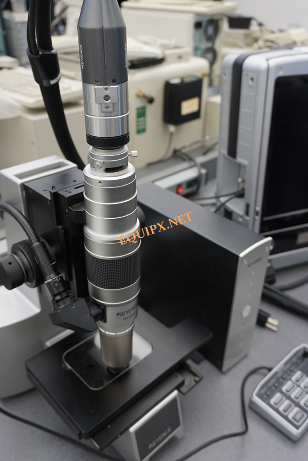 Keyence VHX-600K controller with VHX500 microscope and VHZ-500 zoom lens  (500-5000x)